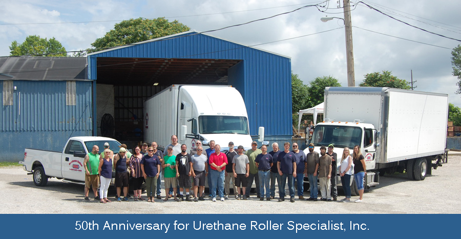 50th Anniversary for Urethane Roller Specialists 